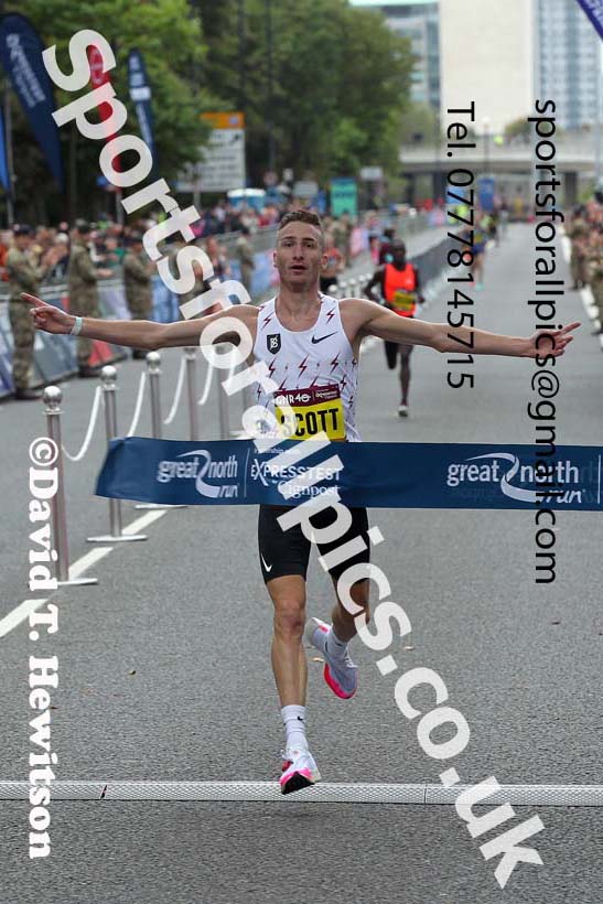 Mens Great North Run. Photo: David T. Hewitson/Sports for All Pics